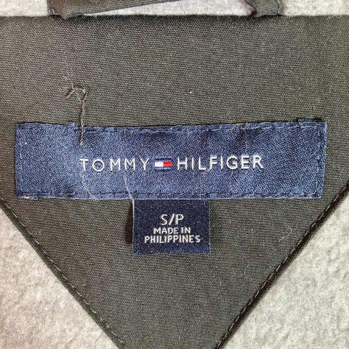 Tommy Hilfiger トミーヒルフィガー 内側フリース ナイロンジップアップブルゾン ブラック sizeS 瑞穂店