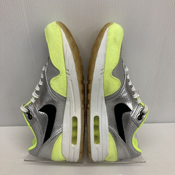 NIKE ナイキ AIR MAX 1 FB PREMIUM QS エアマックス1 665874-007 シルバー size25cm 瑞穂店
