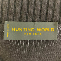 HUNTING WORLD ハンティングワールド ニット カーディガン 8KN11 65092 ブラック sizeL 瑞穂店