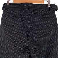 SUAVELE シュアーヴル HIGH-PERFORMANCE SLACKS ストライプ スラックス ブラック SV-0071 Size M 福生店