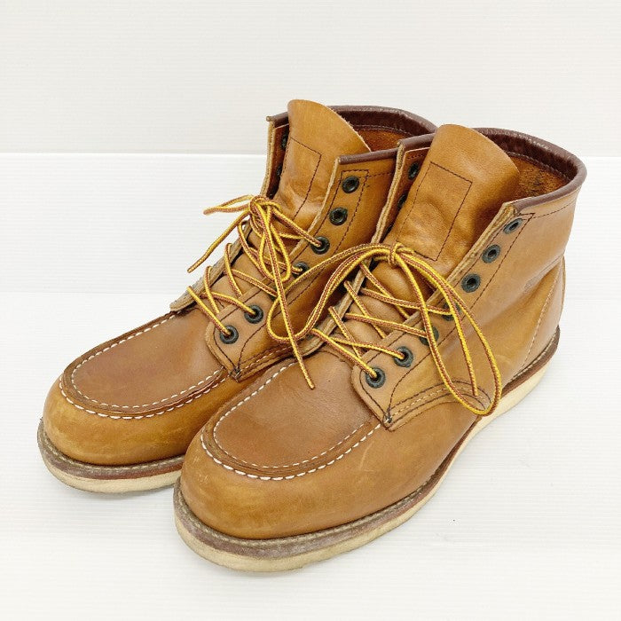 REDWING レッドウィング 875 クラシック モックトゥ ワークブーツ  ベージュ size26cm 瑞穂店