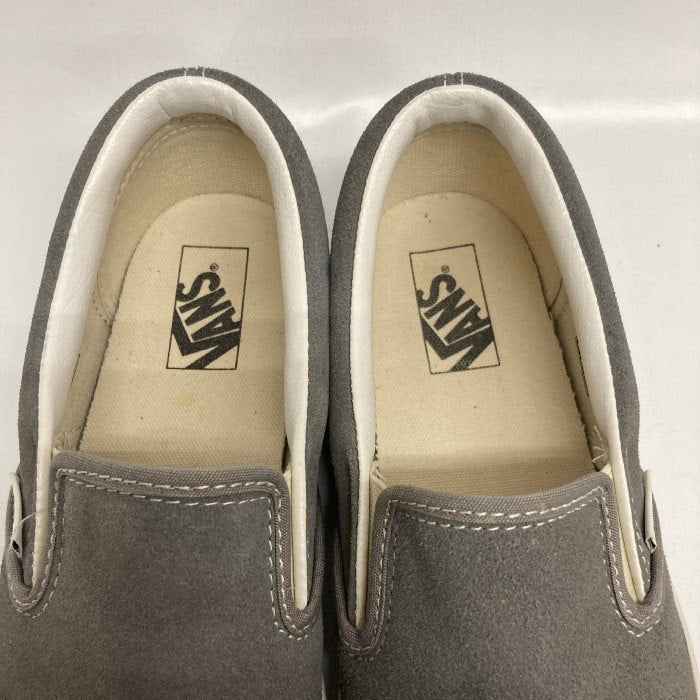 VANS ヴァンズ V98SCL スウェード スリッポン グレー size26.5cm 瑞穂店