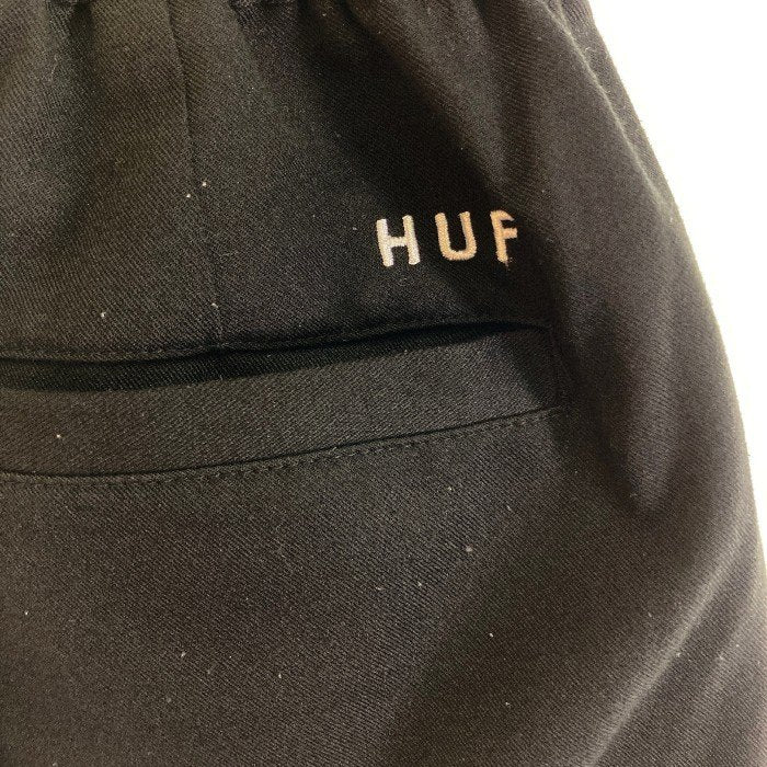 HUF ハフ 2タック イージーパンツ ブラック sizeS 瑞穂店