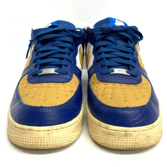 NIKE × UNDEFEATED ナイキ × アンディフィーテッド DM8462-400 AIR FORCE 1 LOW SP エアフォース1 ブルー size28cm 瑞穂店