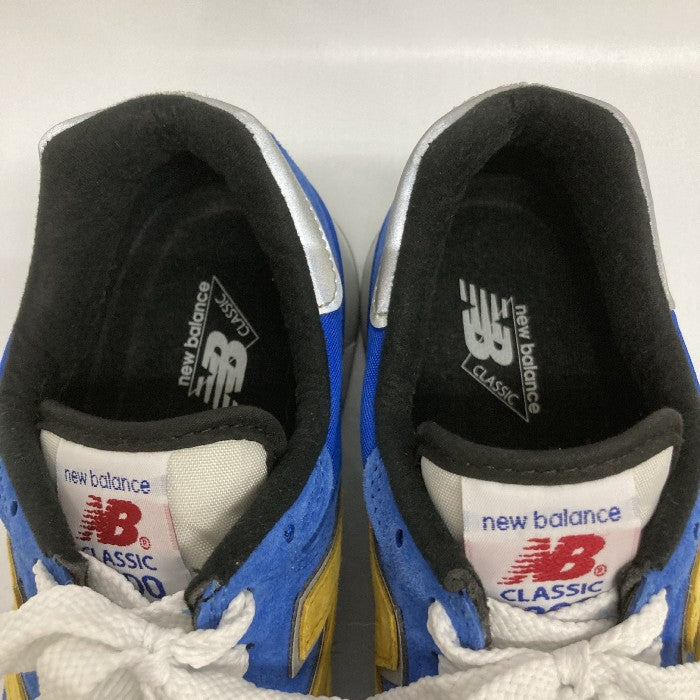 NEW BALANCE ニューバランス M1300PR MADE IN USA ローカットスニーカー BLUE YELLOW  ブルー size26cm 瑞穂店