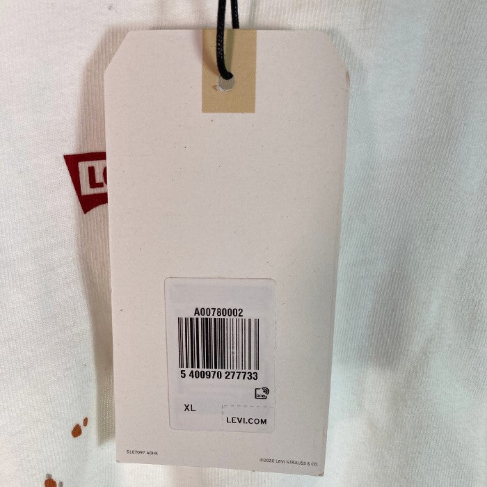 END.×LEVI’S エンド×リーバイス ペイントＴシャツ ホワイト sizeXL 瑞穂店