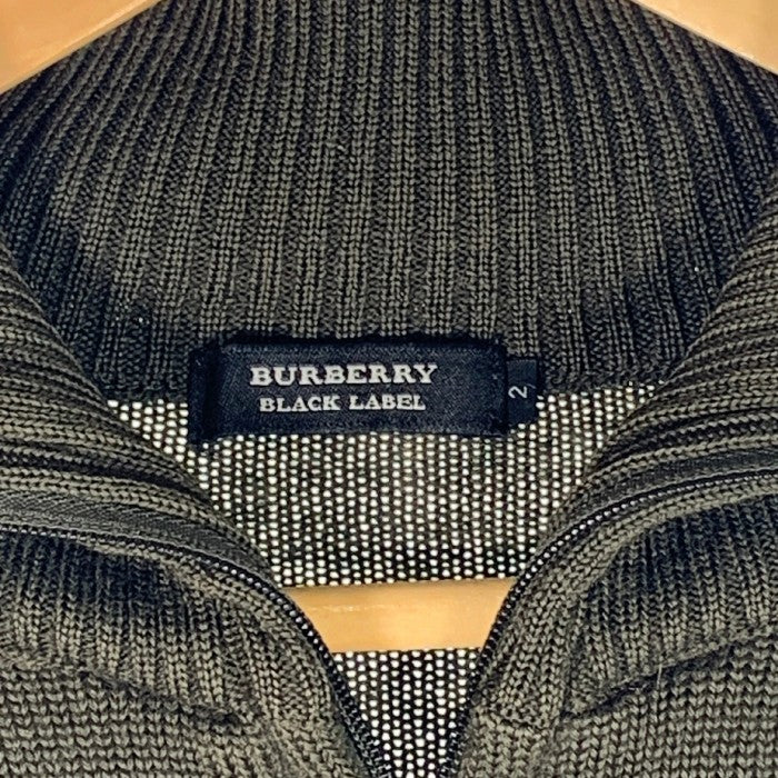 BURBERRY BLACK LABEL バーバリーブラックレーベル ウール ニット