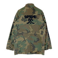 Supreme×WTAPS/シュプリーム×ダブルタップス M-65 カモフラ/迷彩 ミリタリー/フィールド ジャケット TSSP-JK-M01 カーキ sizeL 瑞穂店