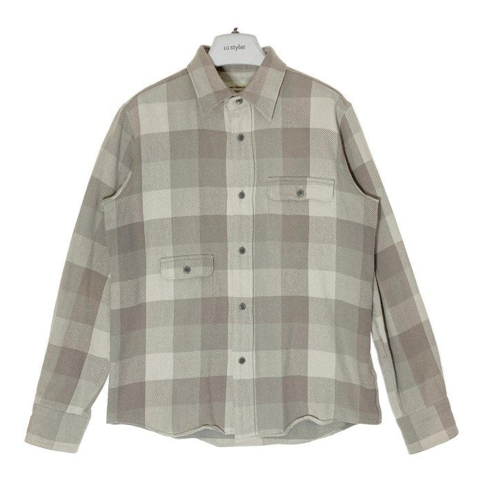 MOUNTAIN RESEARCH マウンテンリサーチ philson shirt(2) フィルソンシャツ２ポケット グレー×ベージュ sizeM 瑞穂店