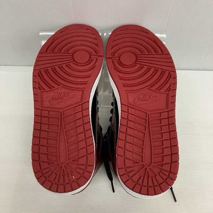 NIKE ナイキ Air Jordan 1 High OG Patent Bred エアジョーダン1 ハイ OG パテント ブレッド 555088-063 赤黒 size27.5cm 瑞穂店