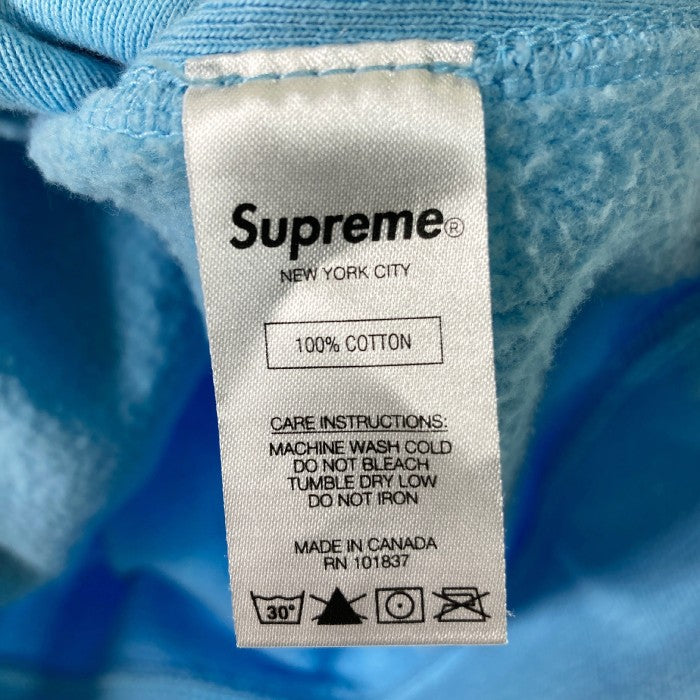 SUPREME シュプリーム 20SS Small Box Hooded Sweatshirt スモールボックス フーデッド スウェットシャツ パーカー アイスブルー sizeL 瑞穂店