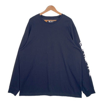 Carhartt カーハート HEAVYWEIGHT L/S GRAPHIC T-SHIRT ヘビーウェイト グラフィック ロングスリーブTシャツ ネイビー K231-NVY Size  XL 福生店