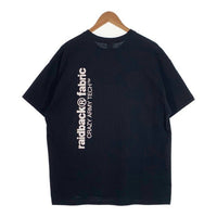 NITRO MICROPHONE UNDERGROUND ニトロマイクロフォンアンダーグラウンド raidback fabric ロゴプリント  Tシャツ ブラック Size XL 福生店