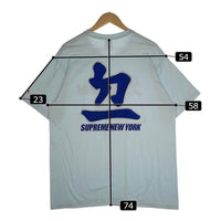SUPREME シュプリーム 22AW MLB Dodgers Kanji Teams Tee ドジャース 漢字 Tシャツ ブルー Size L 福生店