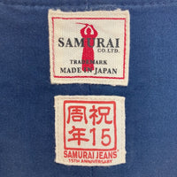SAMURAI JEANS サムライジーンズ ベスト 15周年 SJVT13-SK ネイビー sizeL 瑞穂店