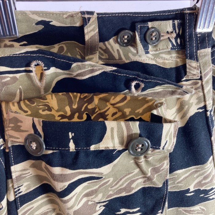 BUZZ RICKSON'S バズリクソンズ GOLD TIGER PANTS BR41903 ゴールドタイガーカモ カーゴパンツ カーキ sizeL 瑞穂店