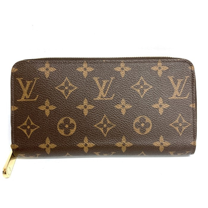 美品 ICチップ搭載 LOUIS VUITTON ルイヴィトン モノグラム ジッピーウォレット M42616 現行モデル 長財布 ラウンドジップ 瑞穂店