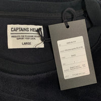 CAPTAINS HELM キャプテンズヘルム 22SS Premium Quality Pile LS TEE プレミアムクォリティ パイル ロングスリーブTシャツ ブラック Size L 福生店