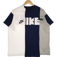 NIKE ナイキ 19SS sacai サカイ W NRG GA TEE 再構築 Tシャツ ネイビー ホワイト グレー CD6311-711 Size  M 福生店