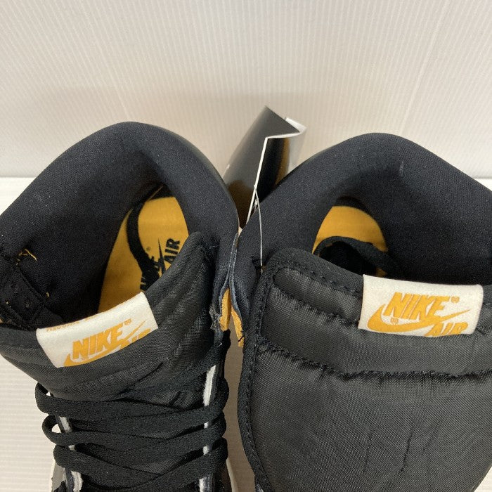 NIKE ナイキ Air Jordan 1 Retro High OG Taxi エアジョーダン1 レトロ ハイ OG タクシー 555088-711 ブラック×イエロー size27cm 瑞穂店