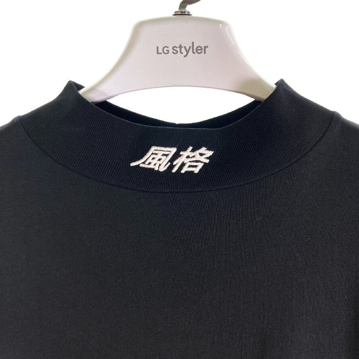 Tシャツ/カットソー(半袖/袖なし)定価約3万 試着のみ HERON PRESTON モックネック 半袖 Tシャツ
