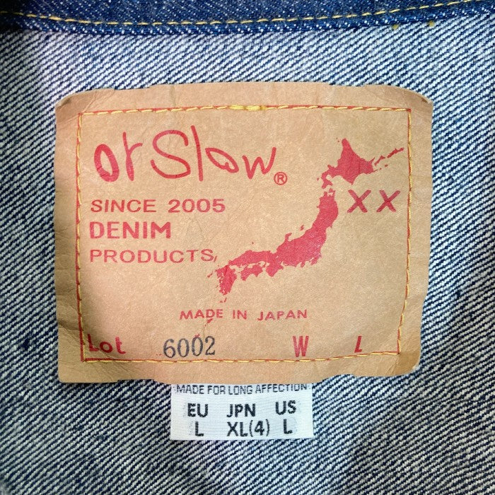 orSlow オアスロウ LOT6002 2nd デニムジャケット ネイビー sizeXL 瑞穂店