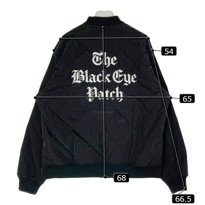 BlackEyePatch ブラックアイパッチ BEP TIMES QUILTING JACKET ブレイクイーブンポイントタイムズ キルティングジャケット ブラック sizeL 瑞穂店