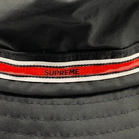 SUPREME シュプリーム 22AW Silicon Stripe Crusher シリコンストライプクラッシャー ハット ブラック Size M/L 福生店