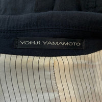 Y's Yohji Yamamoto ワイズ ヨウジヤマモト コットン 2B テーラードジャケット 刺繡 ブラック MP-J05-004 Size 2 福生店