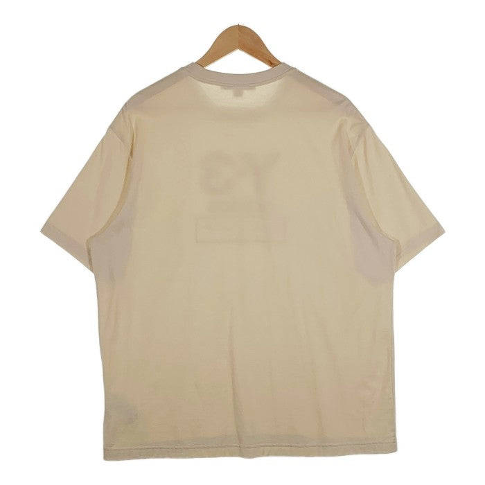 Y-3 ワイスリー プリント Tシャツ ベージュ Size L 福生店