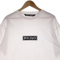 Palm Angels パームエンジェルス ボックスロゴ プリント Tシャツ ホワイト PMAA065F22JER002 Size M 福生店