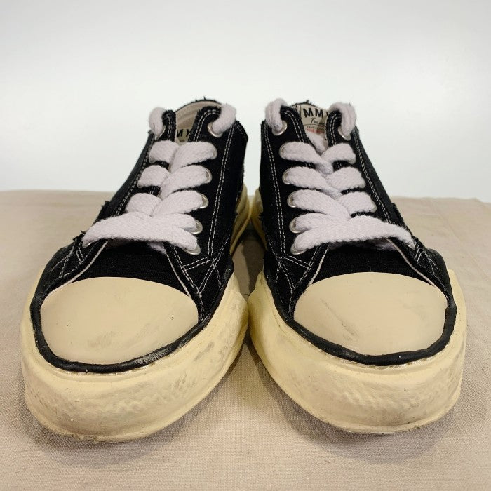 Maison MIHARA YASUHIRO メゾンミハラヤスヒロ PETERSON LOW ピーターソン ロー スニーカー ブラック A09FW733 Size 42 (27cm) 福生店