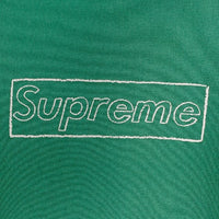 SUPREME シュプリーム 21SS KAWS Chalk Logo Hooded Sweatshirt カウズ チョークロゴ スウェットパーカー Light Pine グリーン Size XL 福生店