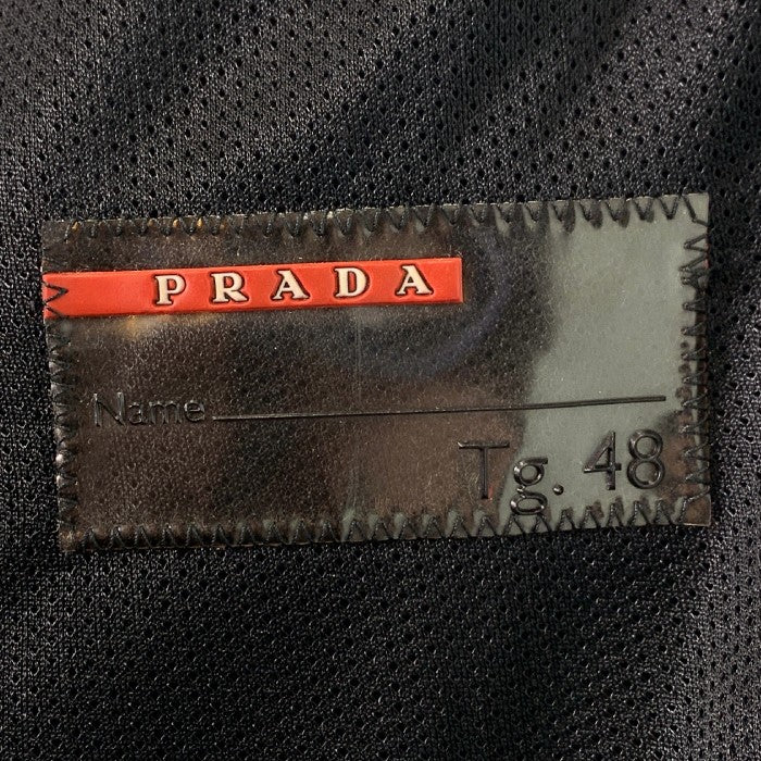 PRADA SPORT プラダスポーツ ナイロンジャケット ラバープリント グリーン SGV198 Size 48 福生店