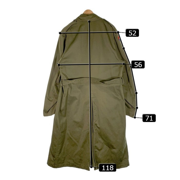 U.S.ARMY 米軍 OVER COAT オーバーコート ダブル オリーブ Size L-R 福生店