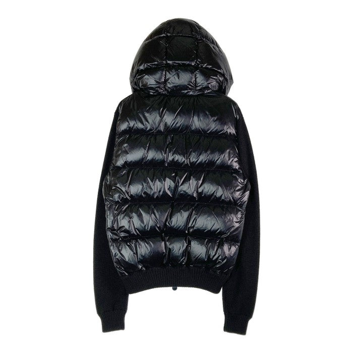 MONCLER モンクレール ダウン切替ニットジャケット MAGLIONE TRICOT CARDIGAN 420919436900 ブラック sizeM 瑞穂店