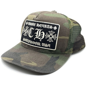 Chrome Hearts クロムハーツ CH TRUCKER CAP CHプラス トラッカーキャップ メッシュ カモフラージュ ワッペン 福生店