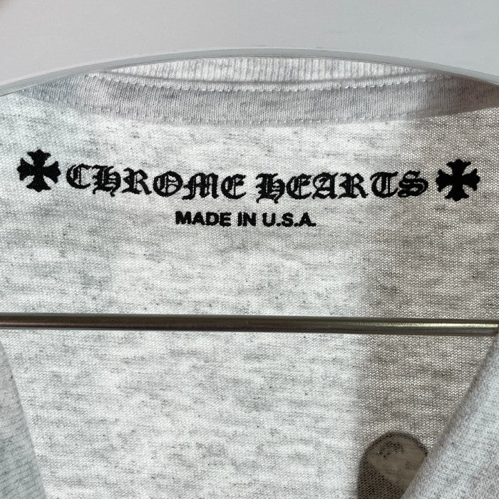 CHROME HEARTS クロムハーツ PPO BRAIN T-SHIRT MATTY BOY バックプリント Tシャツ 杢グレー sizeL 瑞穂店