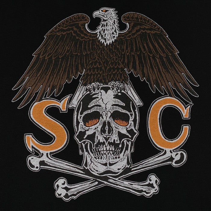 SUBCULTURE サブカルチャー 23SS 品番SCST-S2308 Eagle T-Shirt 加工 半袖Ｔシャツ ブラック サイズ1 正規品 / 31912