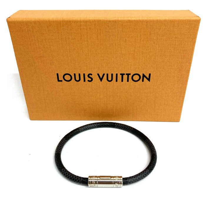 LOUIS VUITTON ルイヴィトン M6140E ダミエ グラフィット ブラスレ キープイット ブレスレット ブラック 瑞穂店