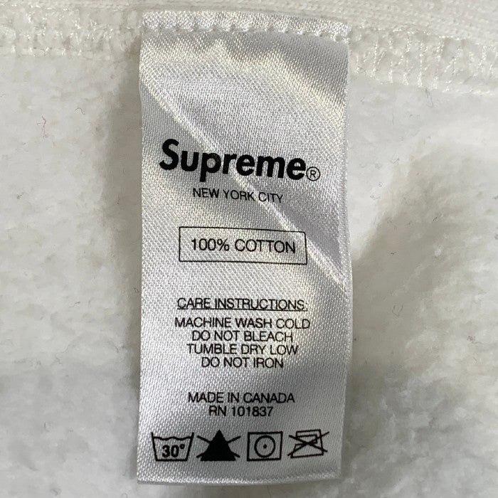 SUPREME シュプリーム 13AW 2-Tone Arc Logo Pullover 2トーン アーチロゴ プルオーバースウェットパーカー ブルー ホワイト Size M 福生店