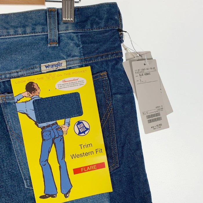 Wrangler ラングラー 22SS FLARE JEAN フレアジーンズ ブルーリメイク Size L 福生店