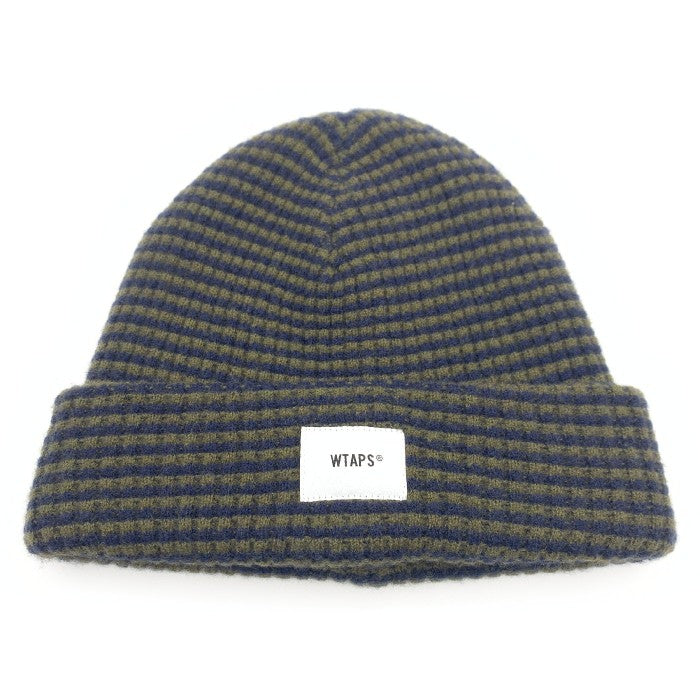 WTAPS ダブルタップス 20AW BEANIE 02 ボーダー ウール ビーニーキャップ 福生店