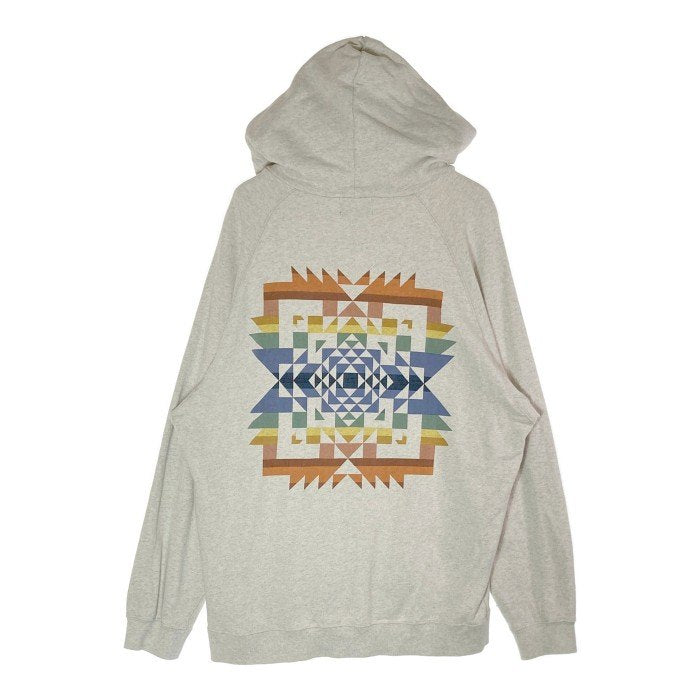 PENDLETON ペンドルトン Raglan BackPrint Sweat Hoodie ラグラン バックプリント スウェット フーディ 3475-3007 オートミール sizeL 瑞穂店