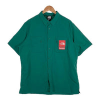 SUPREME シュプリーム 22SS THE NORTH FACE ノースフェイス Trekking S/S Shirt トレッキングショートスリーブシャツ グリーン NR02211I Size XL 福生店