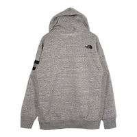 THE NORTH FACE ノースフェイス Square Logo FullZip スクエアロゴ フルジップ スウェットパーカー グレー NT62038 Size XL 福生店