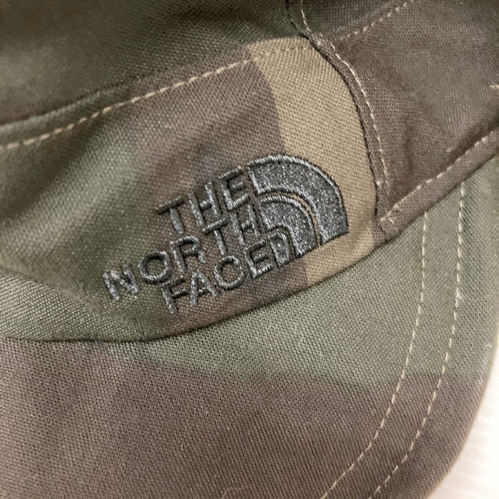 THE NORTH FACE ノースフェイス NOVELTY FRONTIER CAP NN41709-WC-WOODLAND CAMO カモ柄 ブラウン×カーキ系 sizeL 瑞穂店