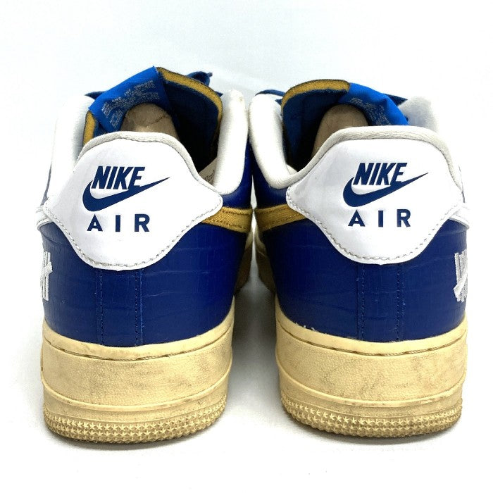 NIKE × UNDEFEATED ナイキ × アンディフィーテッド DM8462-400 AIR FORCE 1 LOW SP エアフォース1 ブルー size28cm 瑞穂店
