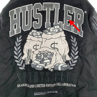 REASON リーズン HUSTLER VARSITY JACKET ウール スタジャン ブラック Size L 福生店