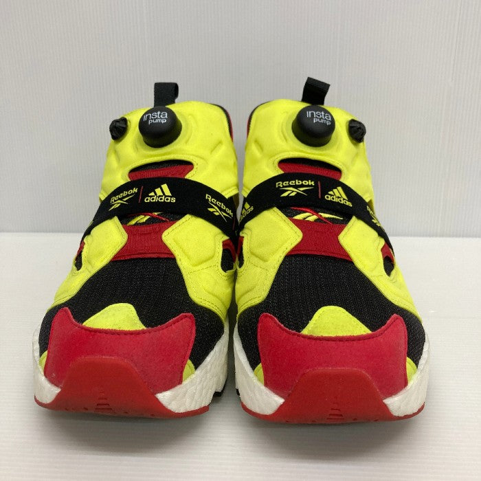 adidas×Reebok アディダス×リーボック INSTAPUMP FURY BOOST インスタポンプフューリーブースト スニーカー FW5305 イエロー size26cm 瑞穂店
